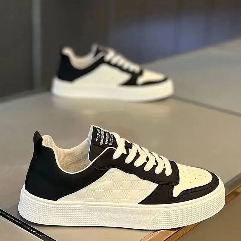 2025New Men's Sneakers White Casual Shoes Tennis Training Shoes for Men Comfort Board Shoes Sport Running Shoe Zapatillas Hombre Good Vibrations