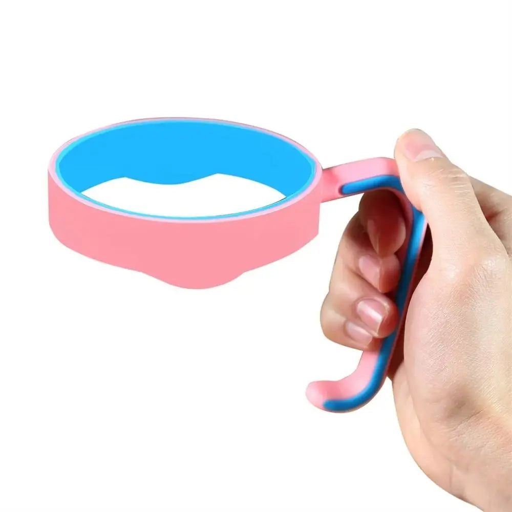 Water Bottle Tumbler Cup Handle for Yetti Rambller 20oz/30Oz Travel Mug Holder Car Vehicle Cup Drink Holder Rack Bottle Holder Good Vibrations Adult Super Store