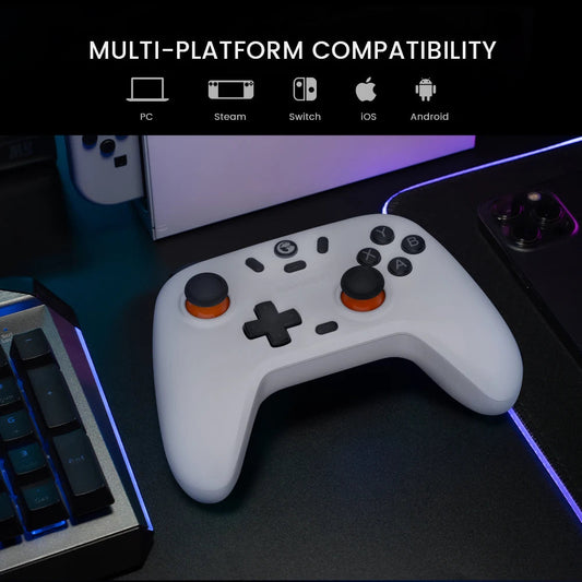 GameSir Nova Lite Wireless Gamepad Controller with Bluetooth, Dongle, Wired for Switch, Android, IOS, PC & Steam Games Good Vibrations
