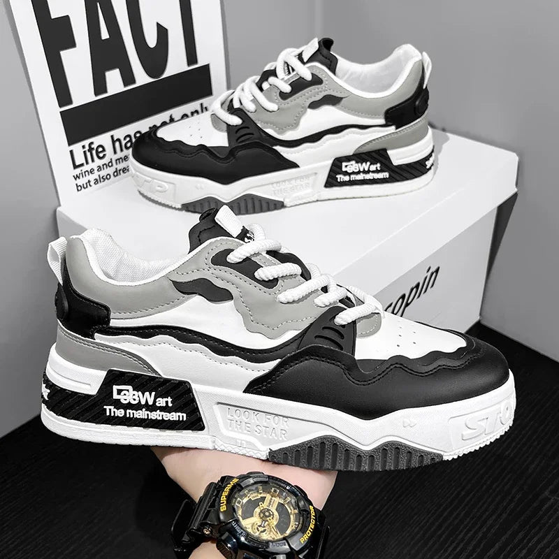 2025 Fashion Mens Sneakers Autumn New Brand Design Comfortable Soft Soled Men Running Shoes Tenis Masculino Good Vibrations
