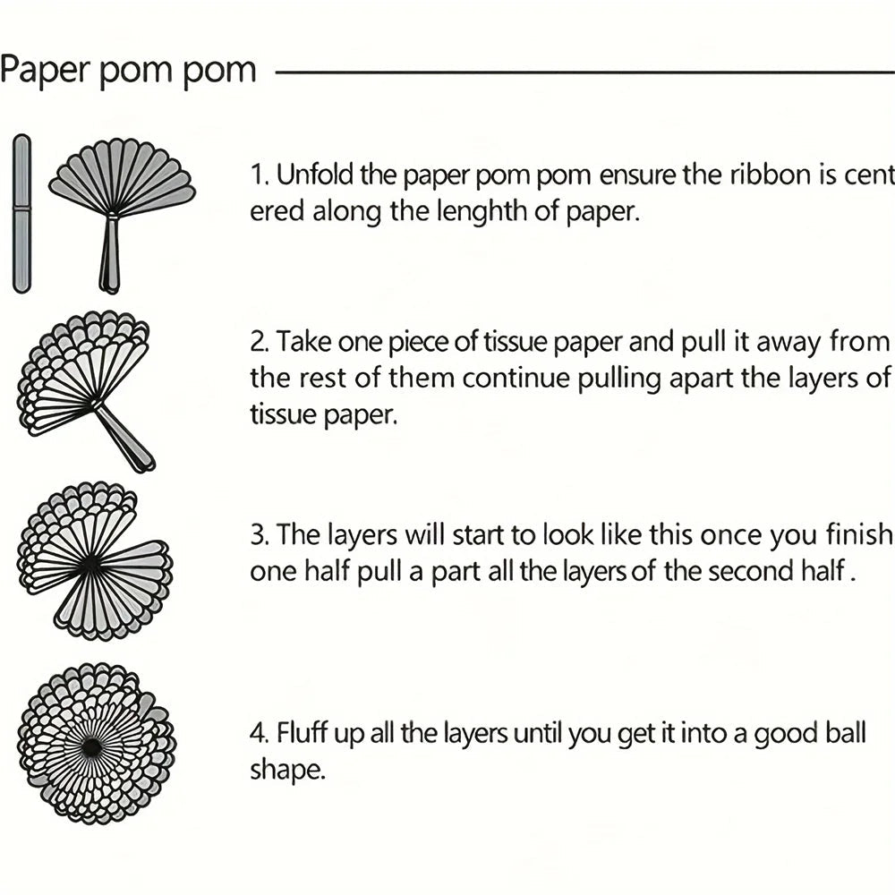 12pcs Red, Blue and White Party Decoration Ceiling Wall Hanging Tissue Flowers Decorations for Wedding Independence Day Good Vibrations