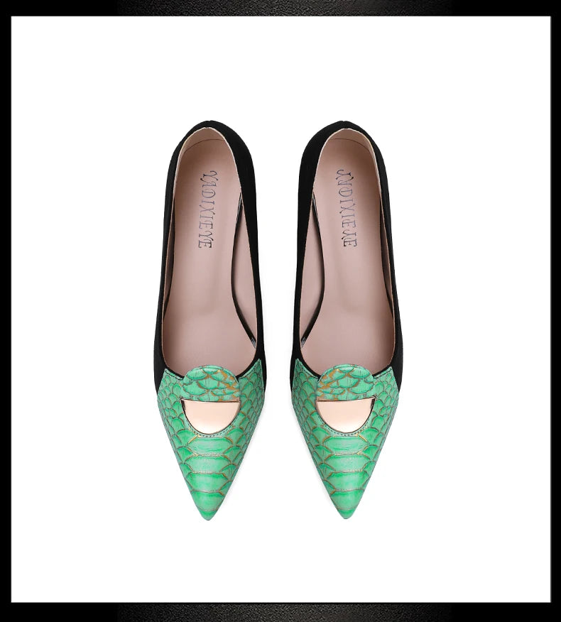 Sexy Fashion Style Women's Heeled Shoes Pointed Tip High Heels One Kick Retro Women Shoes Suede 2025 New Spring Zapatos De Mujer Good Vibrations