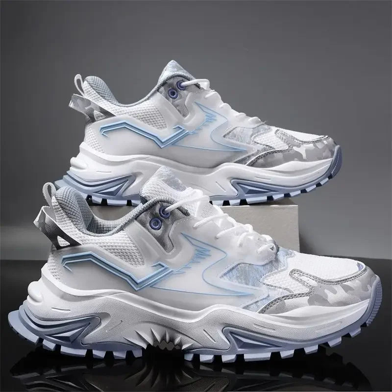 Men Sneakers Breathable Running Shoes 2025 Men Comfortable Black Casual Sneakers Outdoor Fashion Casual Shoes Zapatos De Mujer Good Vibrations
