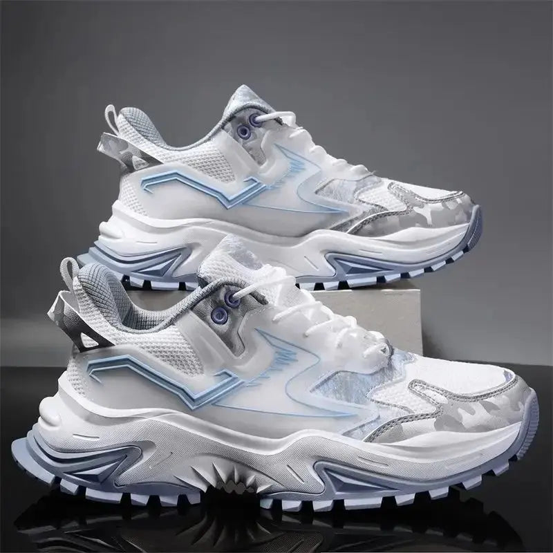 Men Sneakers Breathable Running Shoes 2025 Men Comfortable Black Casual Sneakers Outdoor Fashion Casual Shoes Zapatos De Mujer Good Vibrations