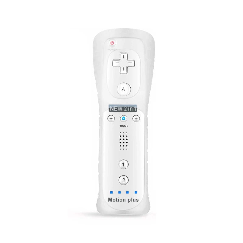1 Set/2 Set Remote Controller with Nunchuck Controller for Wii Games Control for Wii Console Wireless Gamepad with Motion Plus Good Vibrations