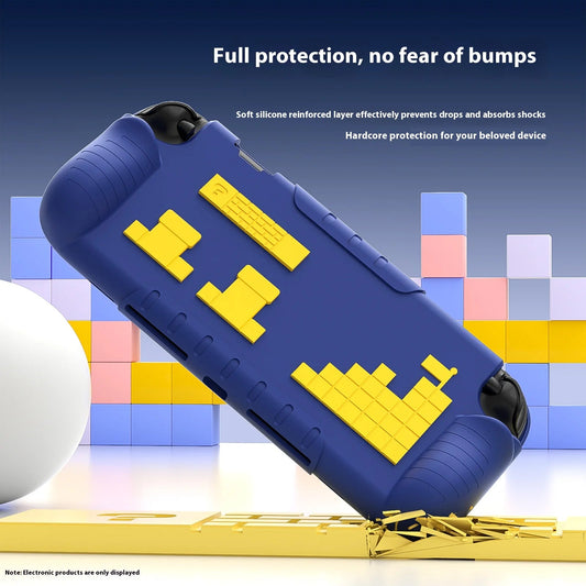 Silicone Protective Case Kit for Switch 2 Soft Touch Shockproof & Heat-Dissipating Design, Easy Snap-On Installation for NS2 Good Vibrations