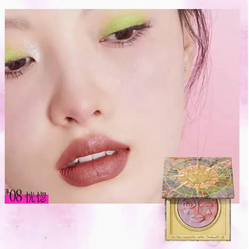 Girlcult Soft Matte Blush Long Lasting Pigmented Natural Velvet Finish Tiktok Trending Aesthetic Blusher for Cheeks Good Vibrations