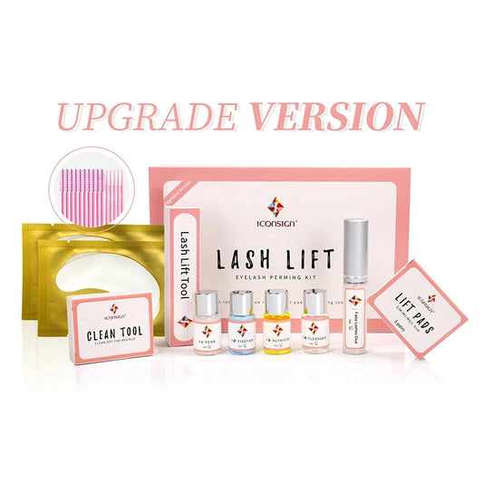 Dropshipping ICONSIGN Upgrade Version Lash Lift Kit Lifting Eyelashes Lasting 6-8 Weeks Lash Perm Eyelash Enhancer Makeup Tools Good Vibrations