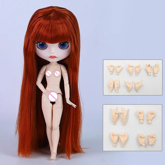 ICY DBS blyth doll 1/6 bjd toy joint body white skin shiny & matte face 30cm on sale special price toy gift anime doll Good Vibrations
