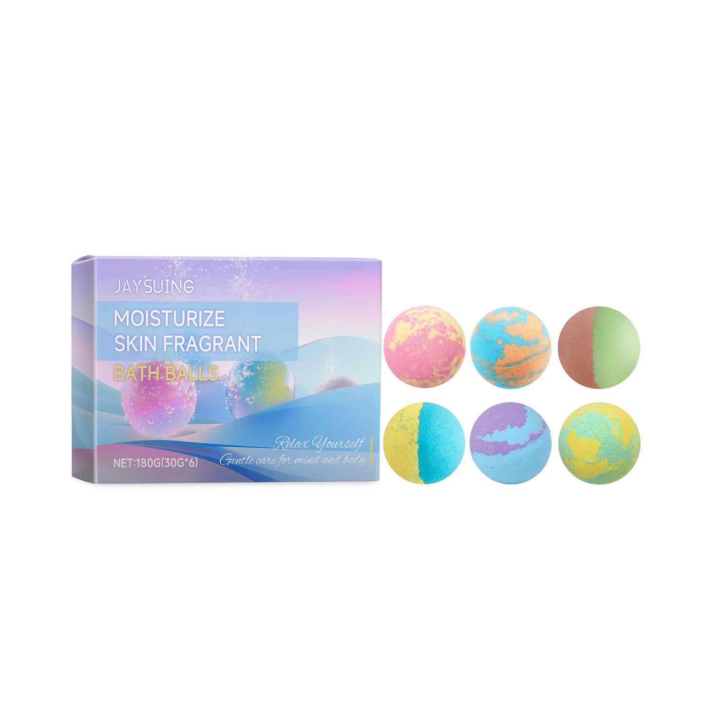 Bath Bomb Lasting Fragrance Aromatherapy Floral Scent Exfoliating Moisture Body Wash Cleansing Spa Salt Ball Bubble Bombs Shower Good Vibrations
