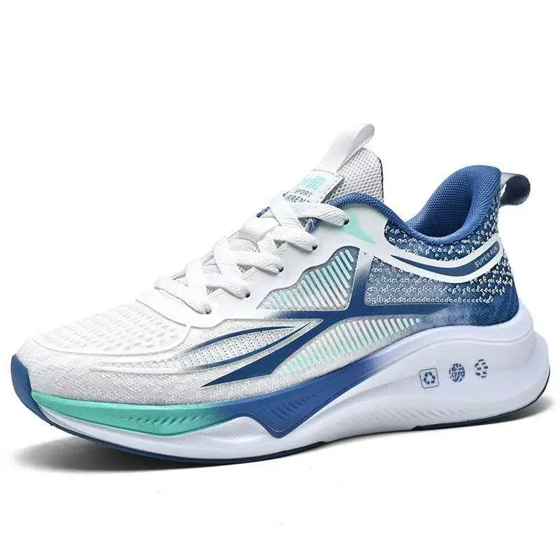 Outdoor Men Running Shoes Breathable Male Casual Walking Sneakers Lightweight Sport Shoes Comfortable Athletic Training Footwear Good Vibrations
