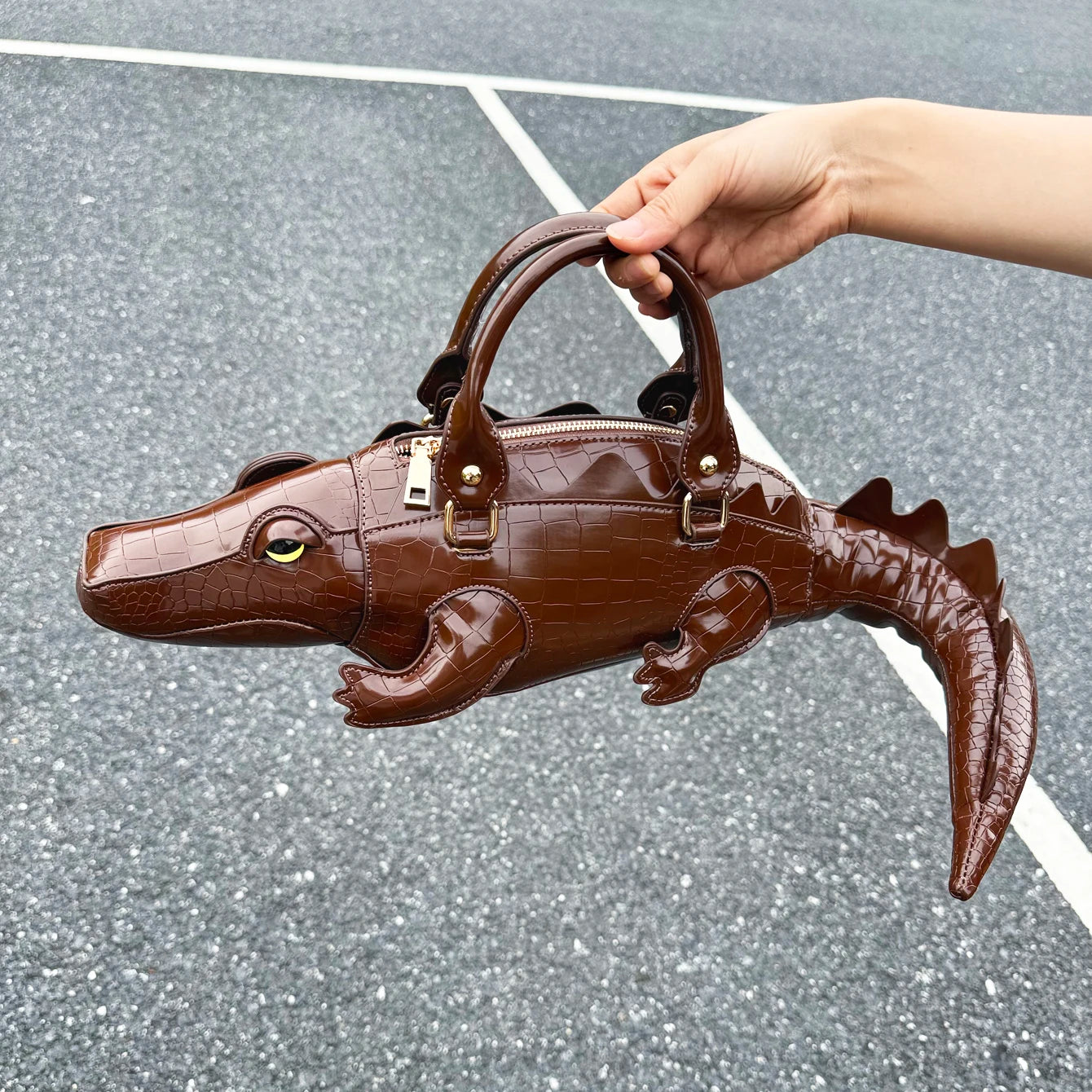 Purses and handbag luxury Designer Women's bag Purse pu leather high quality handmade handbags funny Shape Shoulder bag Good Vibrations