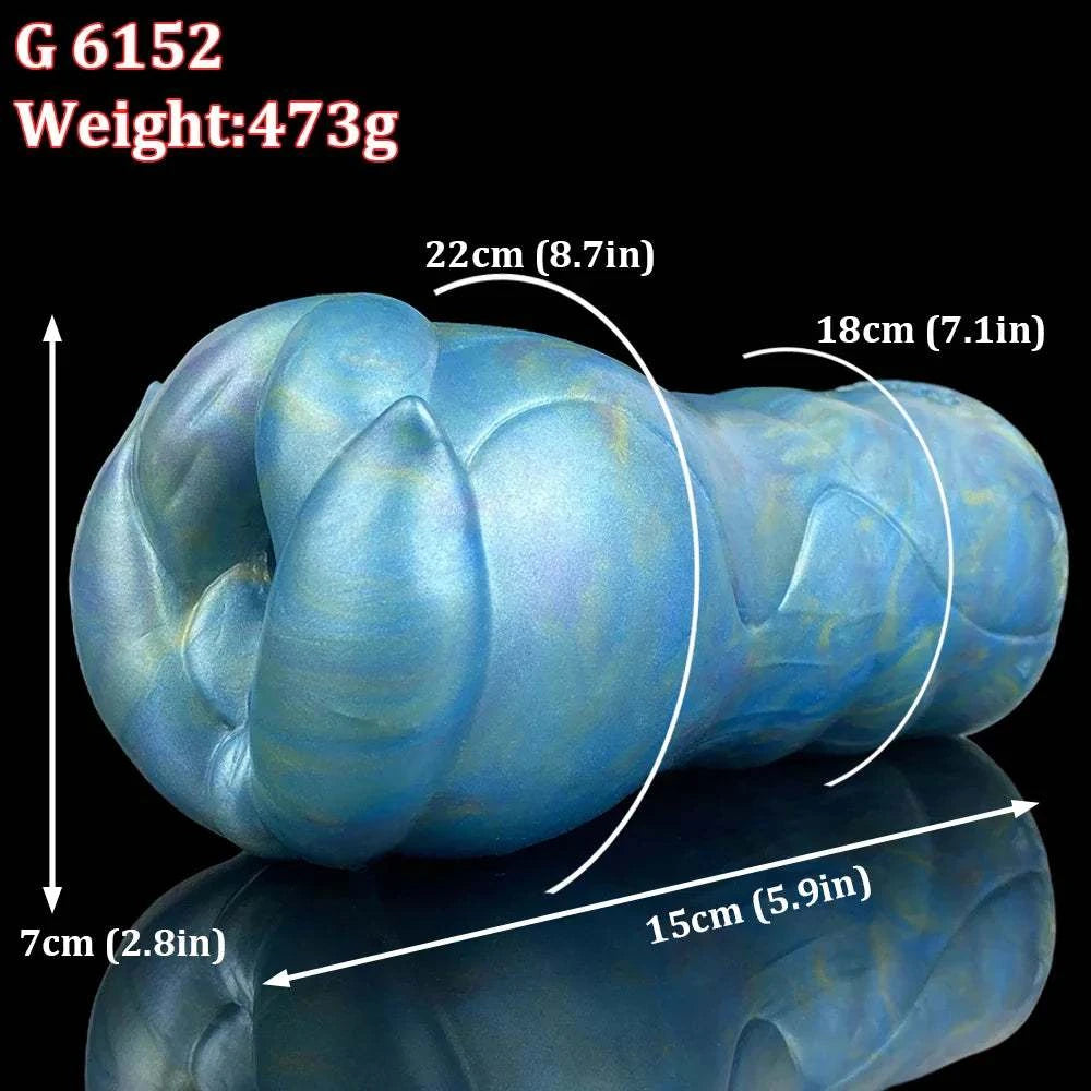 GEEBA Fantasy Animal Male Masturbator Realistic Silicone Flexible