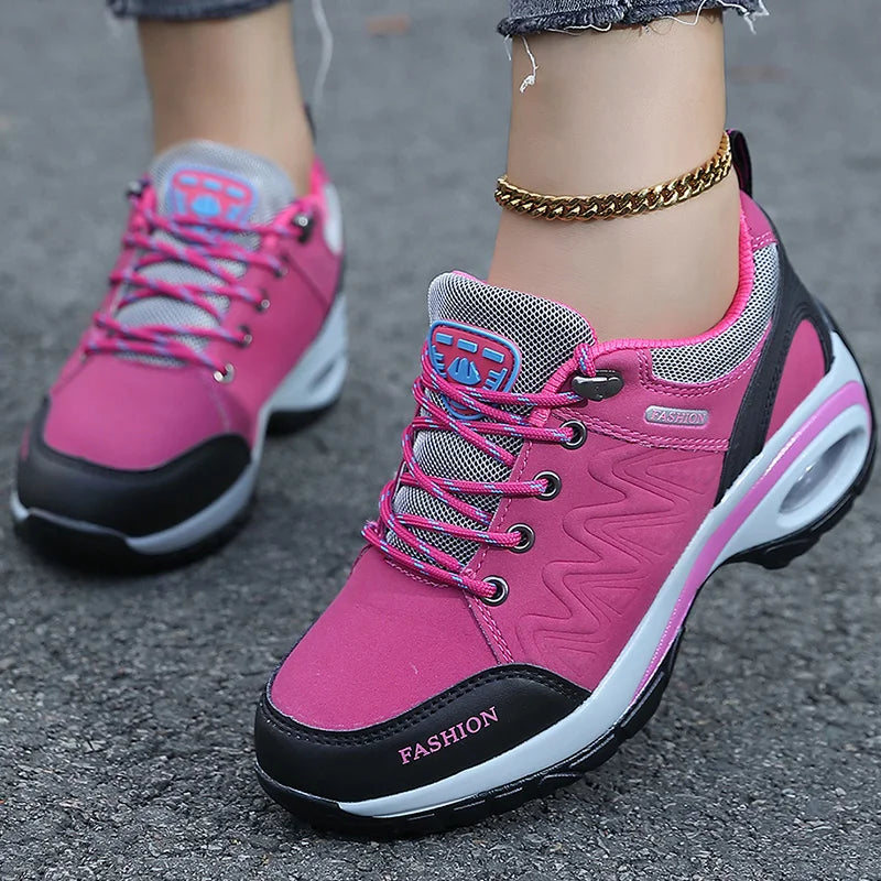 Women's Sneaker 2025 Women Sneakers With Heels Casual Shoes Woman Vulcanize Footwear Autumn Zapatillas De Mujer Casual Sports Good Vibrations