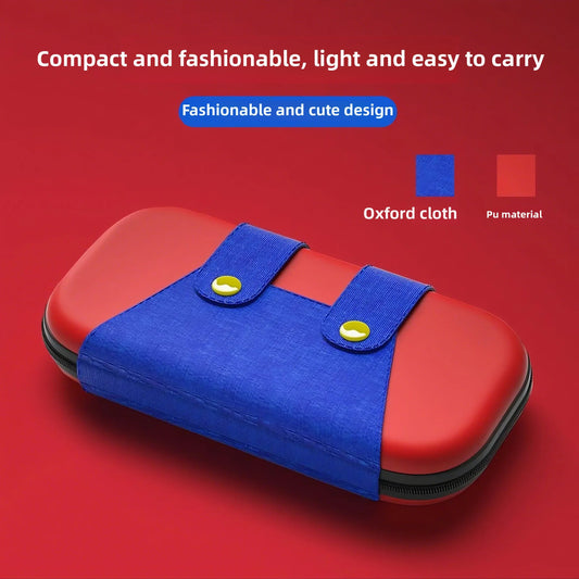 Storage Bag For Switch Portable NS Console Switch OLED Game Accessories Carrying Case Travel Cover Set Good Vibrations