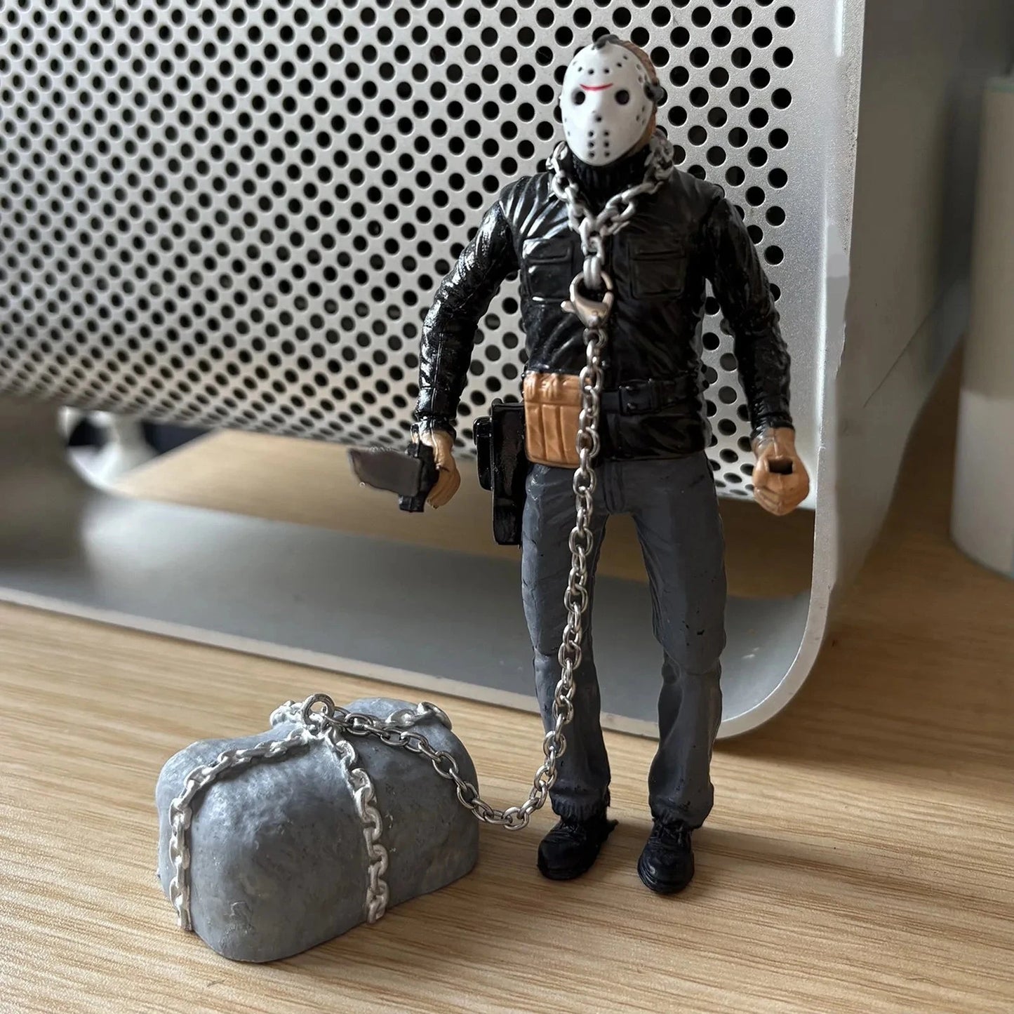 Toy Hand Model Decoration, Cartoon Toys Home Desktop Decoration, Character Decoration Statue Decoration Office Desktop Artwork Good Vibrations