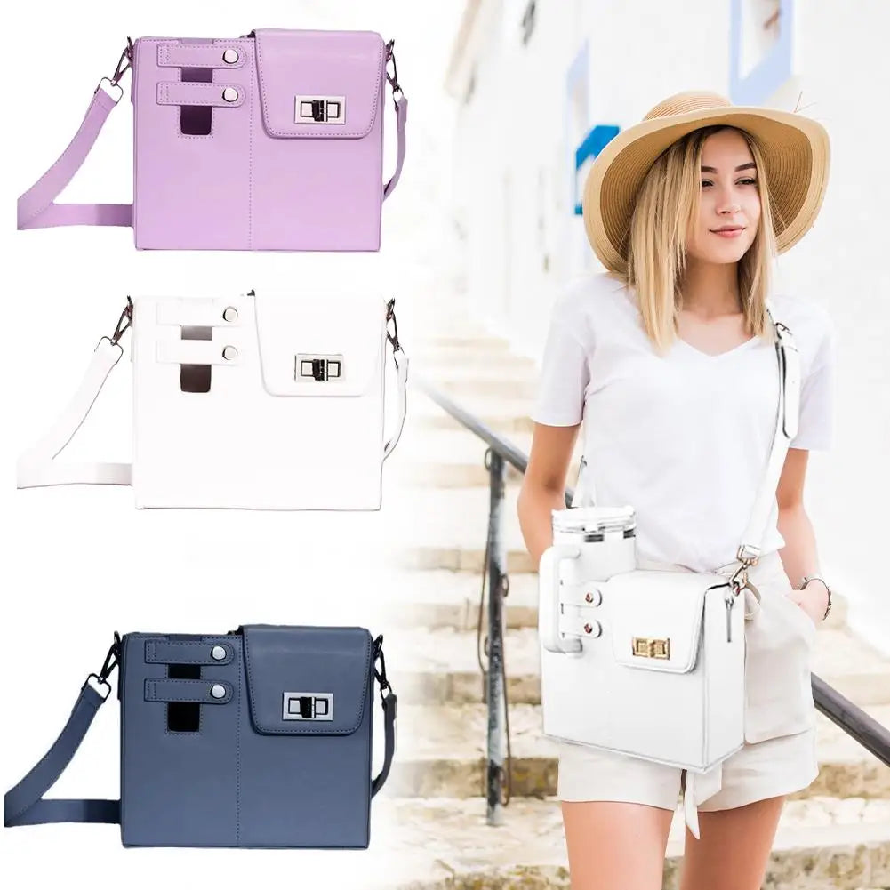 Outdoor Portable Crossbody Water Cup Storage Bag With Adjustable Shoulder Strap New Hot Design Good Vibrations Adult Super Store