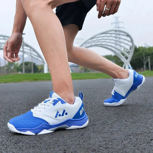 Men Badminton Shoes Professional Non-slip Couple Big Size Wear Resistant Outdoor Sneakers Breathable Handball Volleyball Shoes Good Vibrations