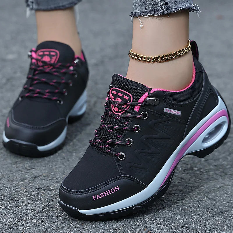 Women's Sneaker 2025 Women Sneakers With Heels Casual Shoes Woman Vulcanize Footwear Autumn Zapatillas De Mujer Casual Sports Good Vibrations