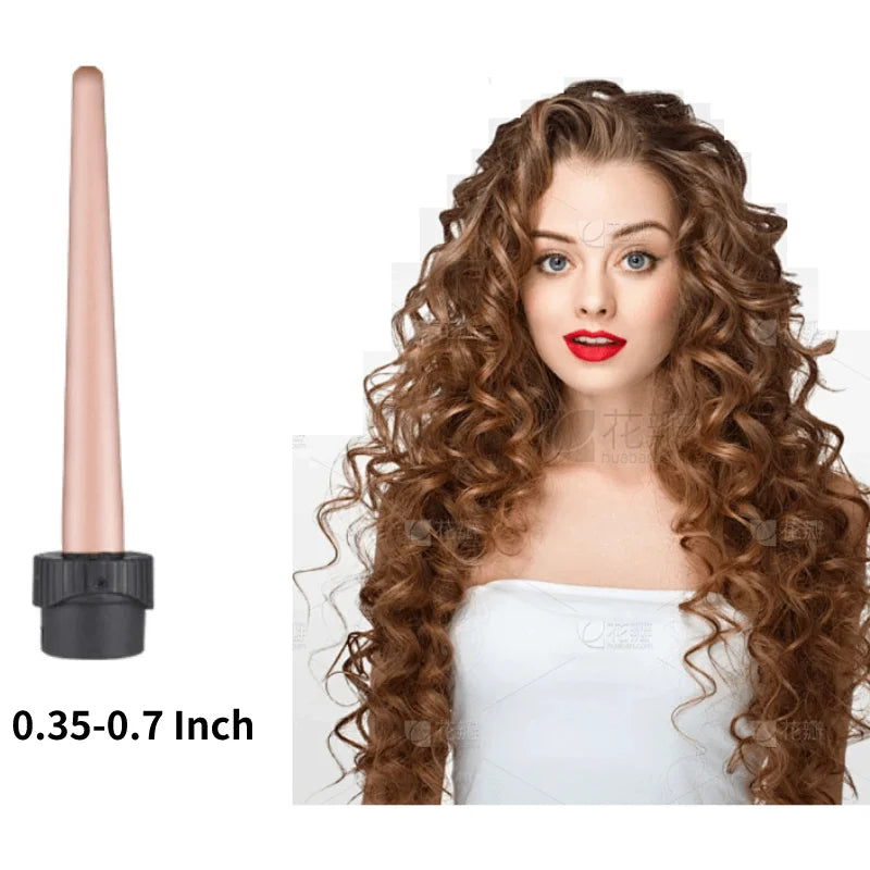 Customizable Electric Curling Iron Hair Tools Professional Roller Curls Wand Fast Heating Up Curling Iron for All Hair Types
