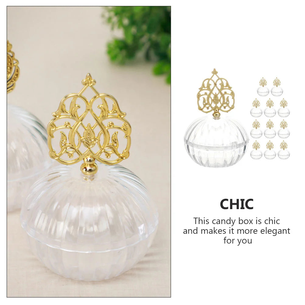 Candy Box Unique Style Containers Small Cases Party Treats Wedding Ceremony Decorations Good Vibrations