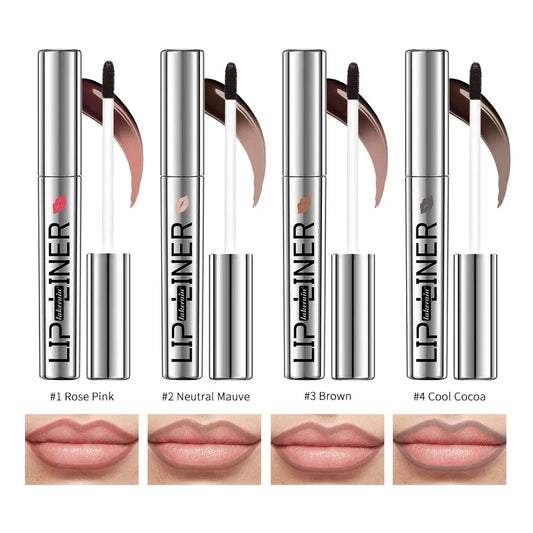 Long Lasting Matte Lip Liner ForWomen Makeup Peel Off Lip Stain Transfer Proof Lipstain Infused with Hyaluronic Acid & Vitamin E Good Vibrations
