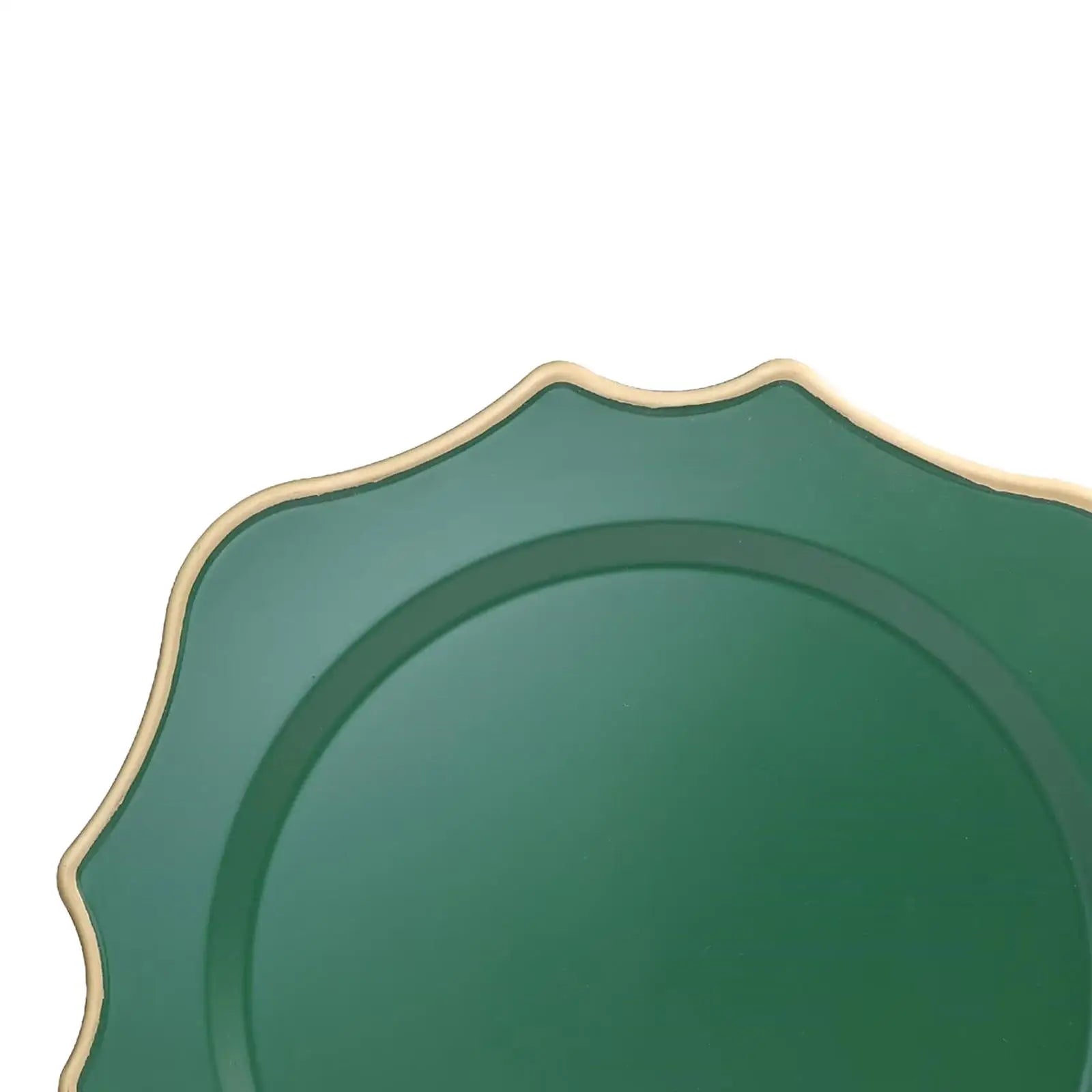 10Pcs Serving Plates, Lightweight Plates Kitchen Plates Dinner Plates for Events Farmhouse Party Wedding Decoration Good Vibrations