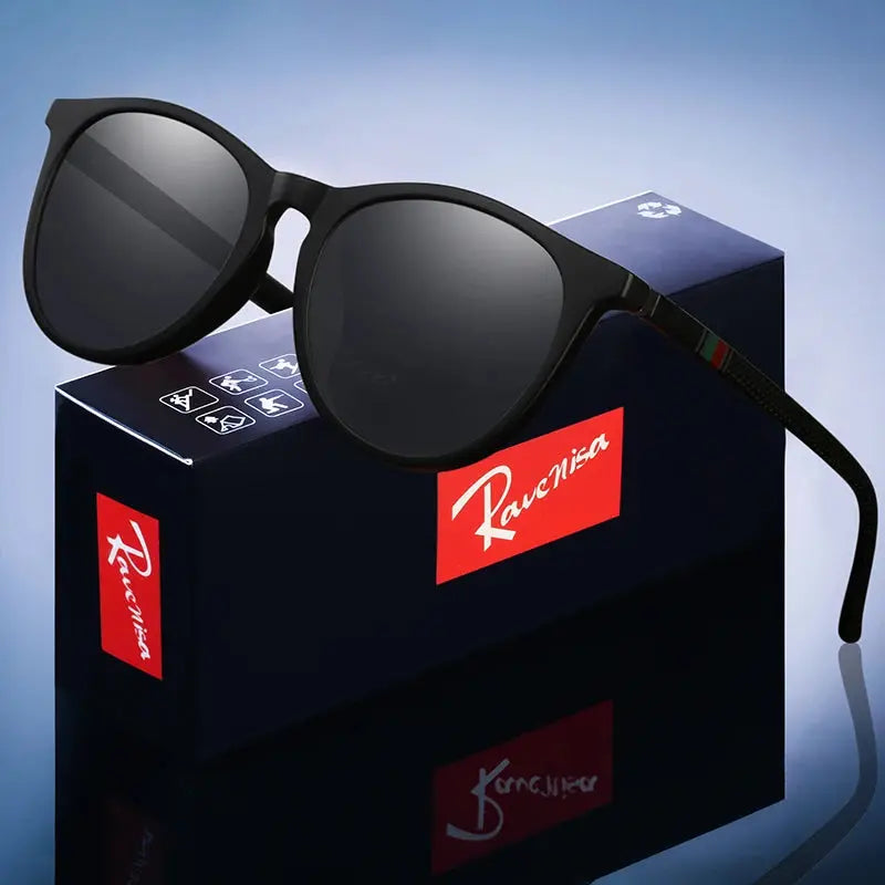 Pink Brand Design Frame Fashion SunglassesTrendy Polarized Sunglasses For Women UV400 Good Vibrations