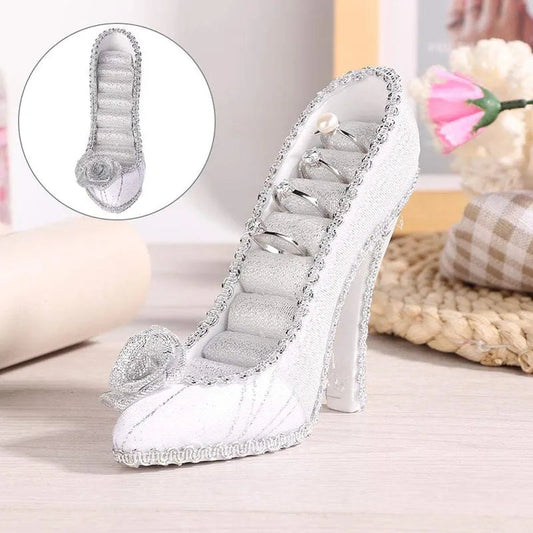 Jewelry Display- Lady Model Dress High-Heeled Shoes Earring Necklace Ring Jewelry Holder Stand Display Princess Dress Good Vibrations