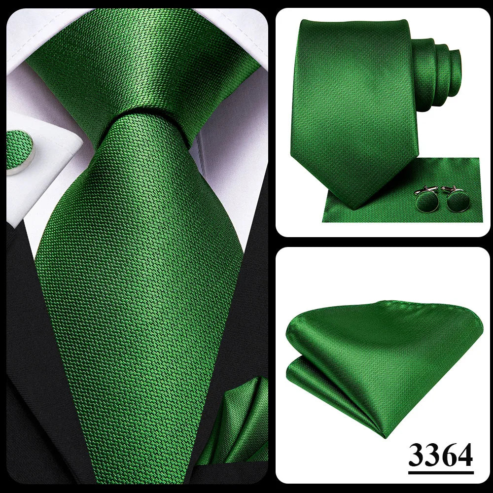 Hi-Tie 8.5cm Business Black Solid Paisley 100% Silk Men's Tie Neck Strip Ties for Men Formal Luxury Wedding Neckties Gravatas Good Vibrations