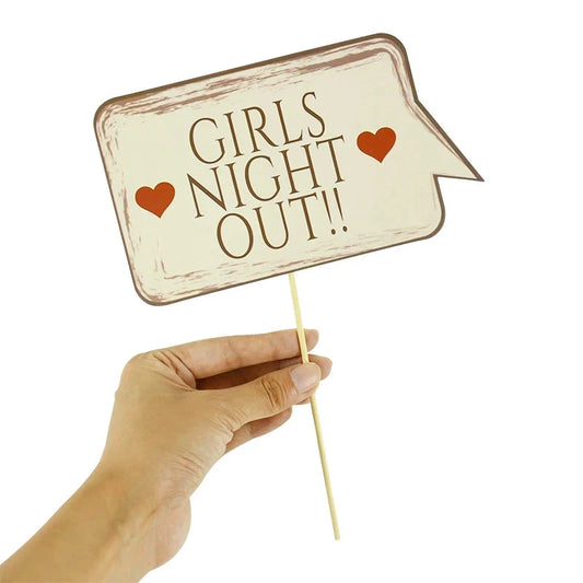 Wedding Decoration Photo Booth Props Bride To Be Hen Party DIY Mustache Lips Bride Photobooth Groom Mr Mrs Bridal Shower Decor Good Vibrations