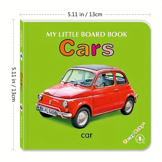 Baby Colorful Pattern Card Books Interactive Sensory Baby Toys Newborn Development Gift Accompanying Reading Early Education Good Vibrations