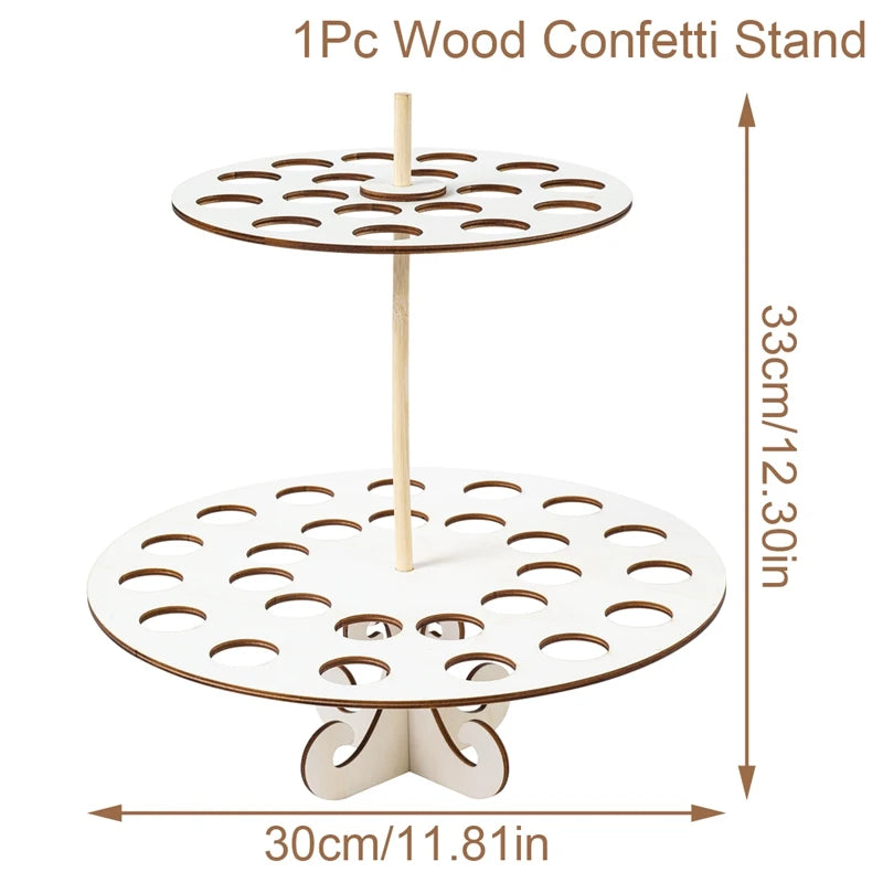 Kraft Paper Wedding Tray Confetti Cone Stand Box Tray Rustic Wedding Decoration Wedding Confetti Cones Wedding Cones Set supply Good Vibrations