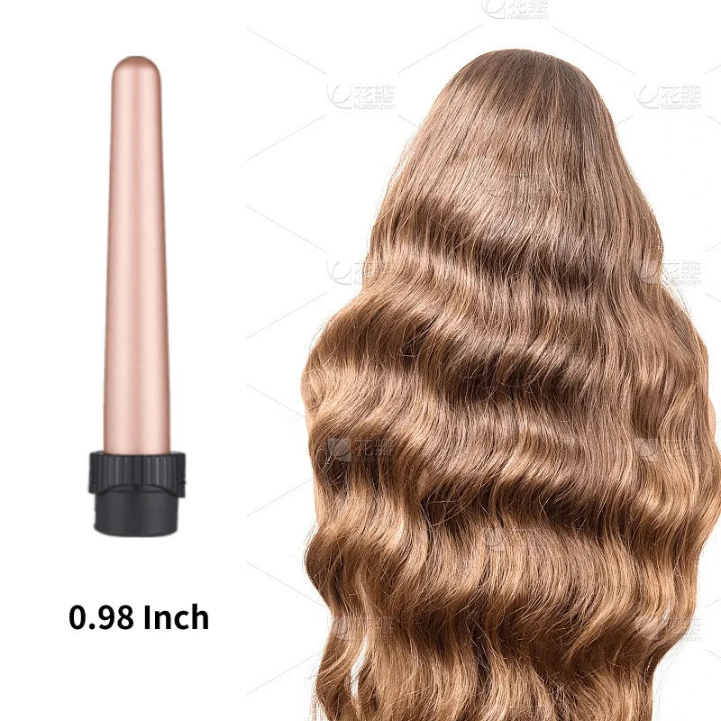 Customizable Electric Curling Iron Hair Tools Professional Roller Curls Wand Fast Heating Up Curling Iron for All Hair Types