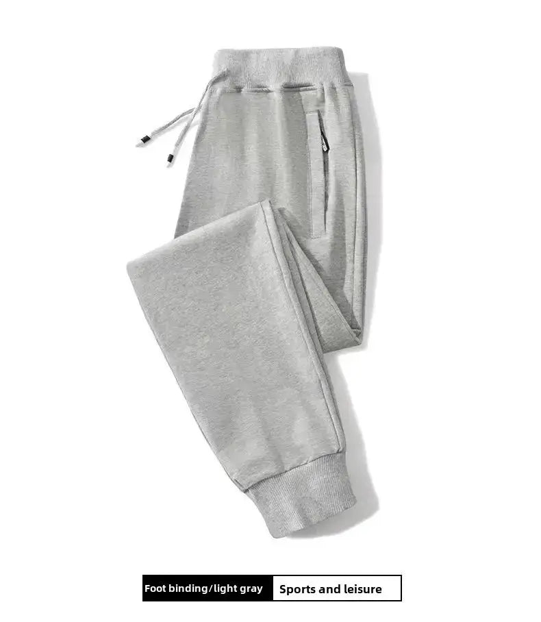 2023 Autumn/Winter New Camouflage Bunched Feet Casual Pants Men's Sweatpants Plus Size Small Feet Pants For Fat Men Good Vibrations