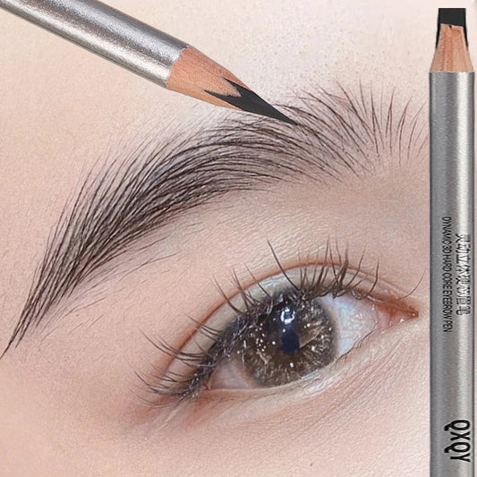 Natural Microblading Eyebrow Pencil Waterproof Eye Brow Enhancer Pen Long Lasting Eyes Makeup Tools Cosmetics Black Brown Gray Good Vibrations
