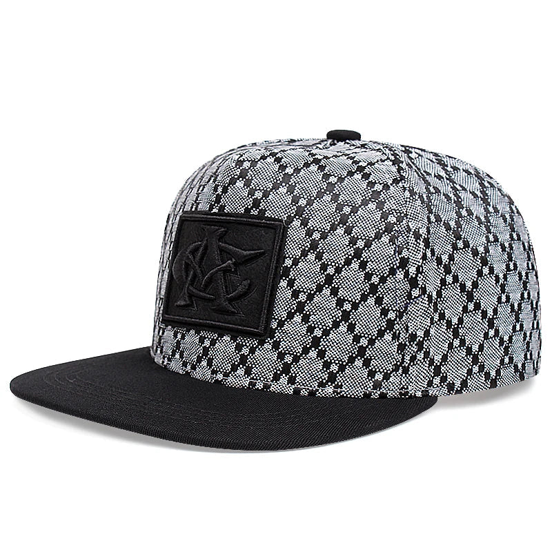 Unisex NF Letter Embroidery Hip-Hop Hats Spring and Autumn Outdoor Adjustable Casual Baseball Caps Sunscreen Hat Good Vibrations
