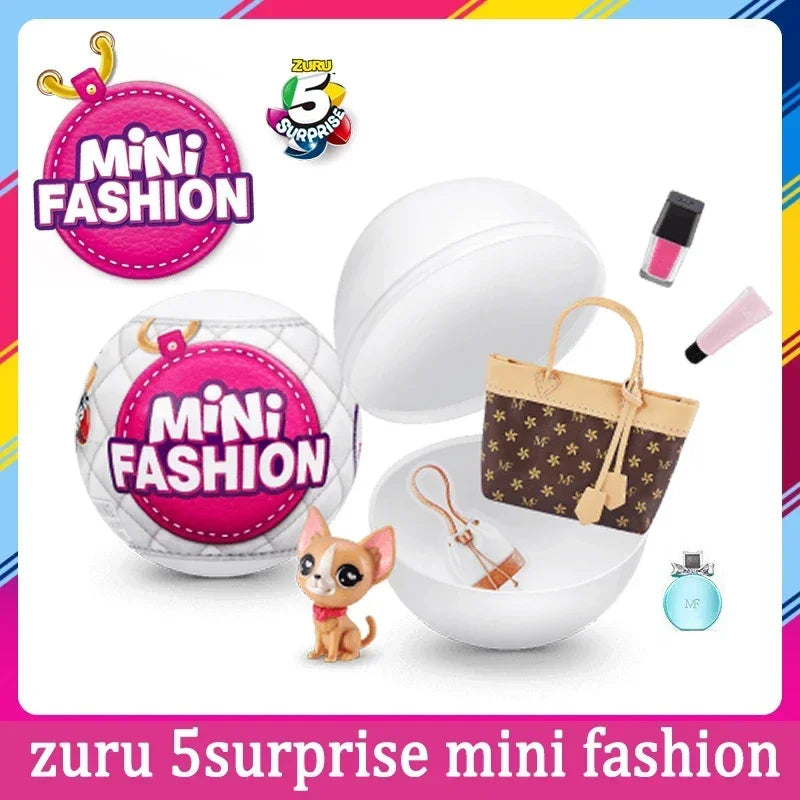 Zuru 5 Surprise Mini Brands Toys Zuru Mystery Blind Box Original Miniature Toy Childrens Surprise Blind Box Toy Gifts Cute Toys Good Vibrations