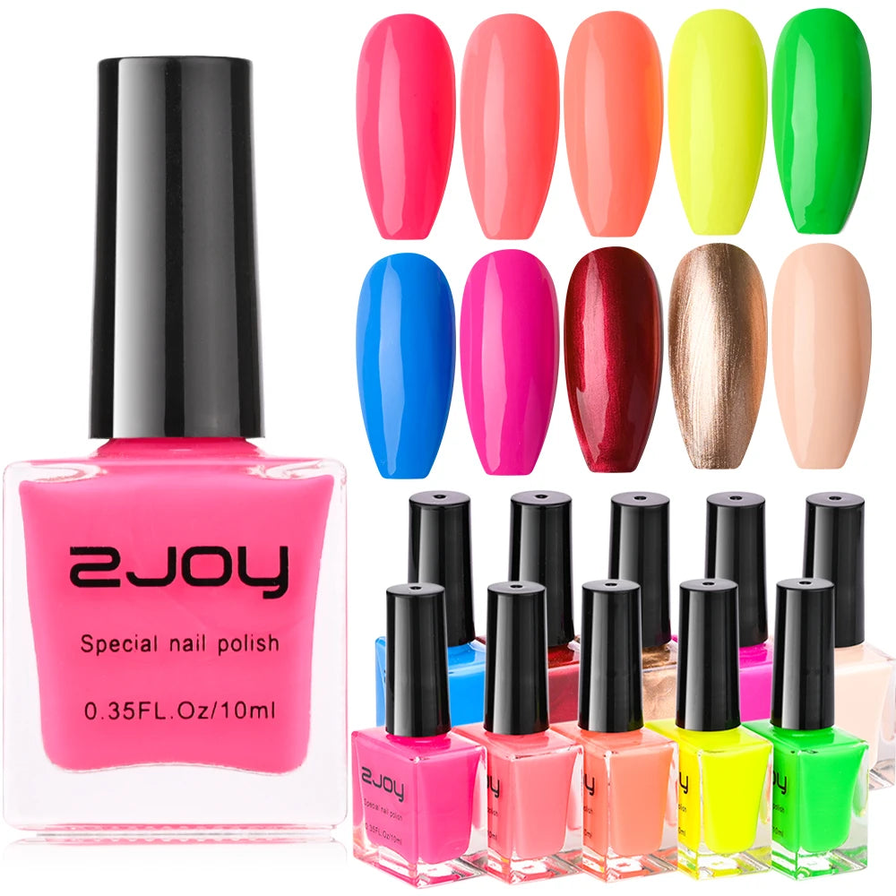 10ml Nail Stamping Polish Varnish Black White Colorful Nail Printing Lacquers for Stamping Plate 30 Colors Nail Stamping Polish Good Vibrations