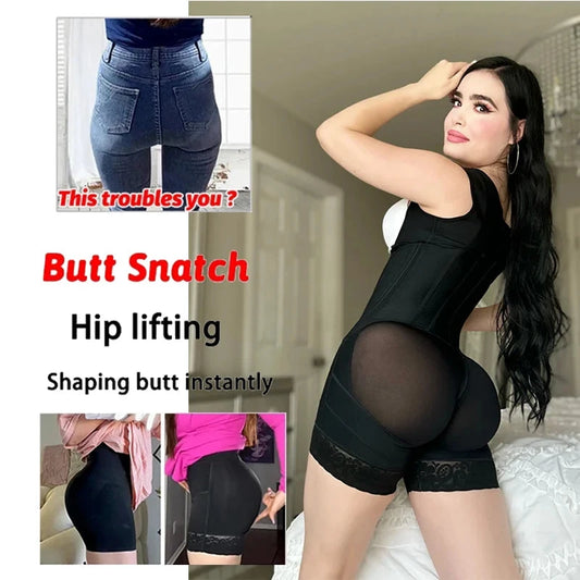 Women High Compression Girdle Shaper Postpartum Belly flat Sheath Waist Trainer Colombia Abdomen Control Shapewear Good Vibrations