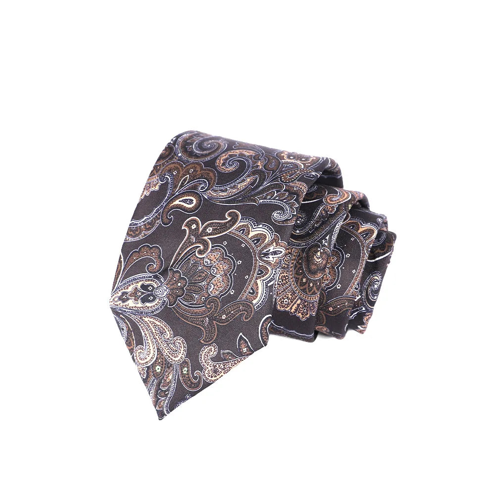 Original Ties for Men Silk Tie Luxury Tie Set Elegant Men's Neckties Wedding Boyfriend Ties for Men 9 Cm LD03