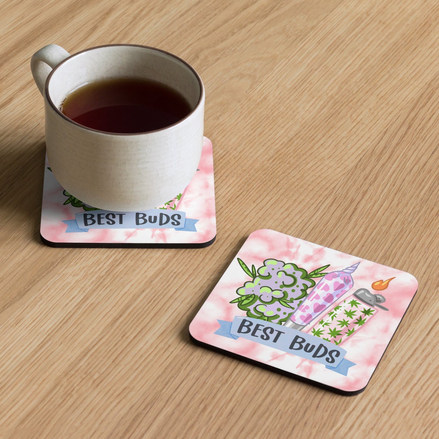 Cork-back coaster Good Vibrations Adult Super Store