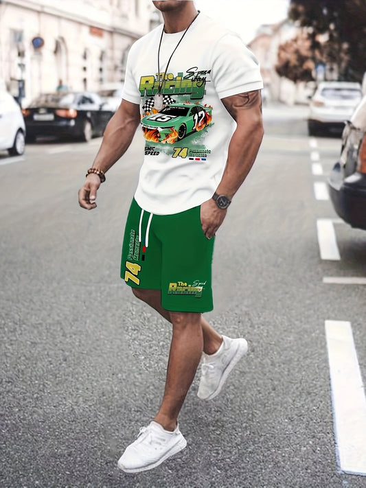 Qihang 3D Digital Printing Clothing Set Good Vibrations