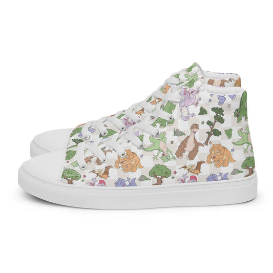 Men’s high top canvas shoes Good Vibrations