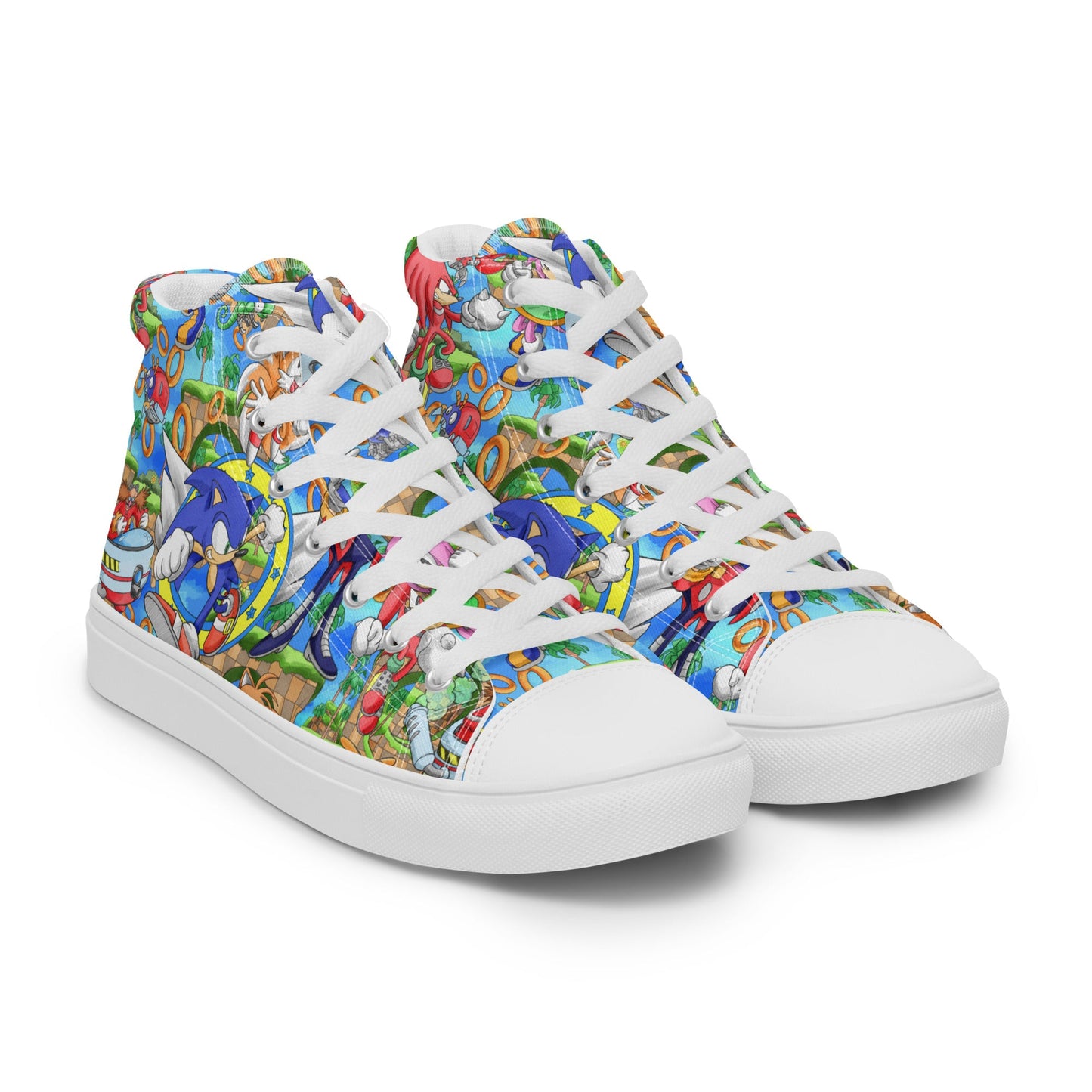 Men’s high top canvas shoes Good Vibrations Adult Super Store