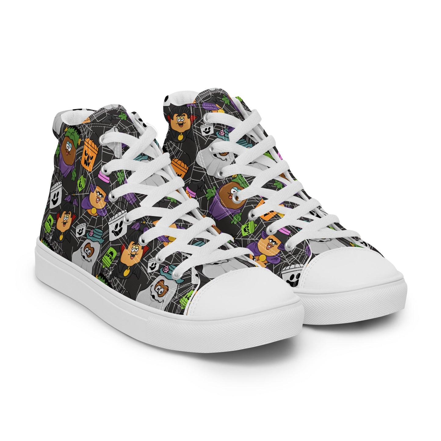 Men’s high top canvas shoes Good Vibrations