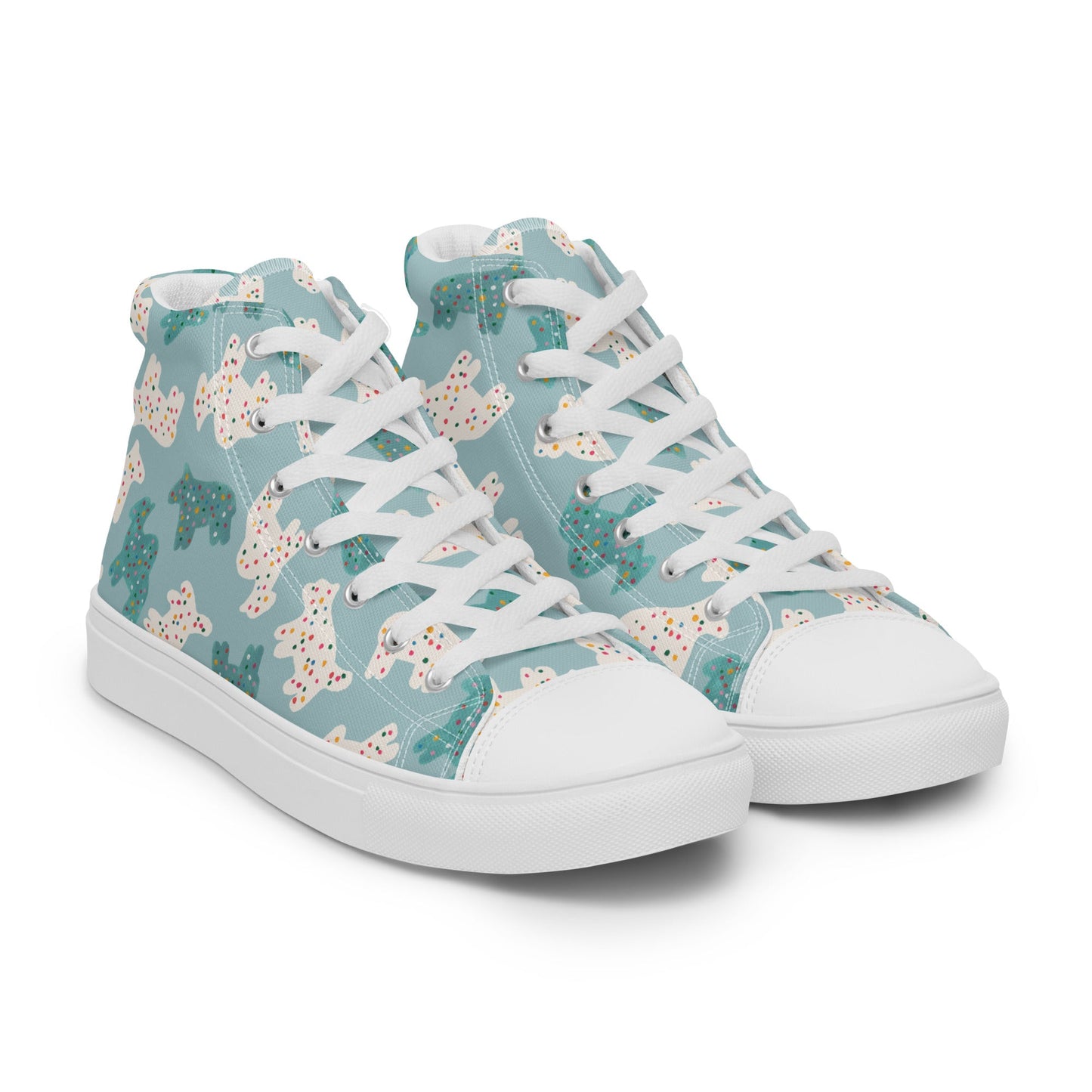 Men’s high top canvas shoes Good Vibrations