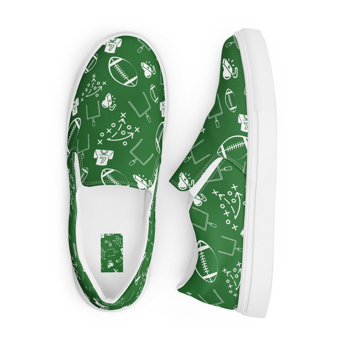 Men’s slip-on canvas shoes Good Vibrations