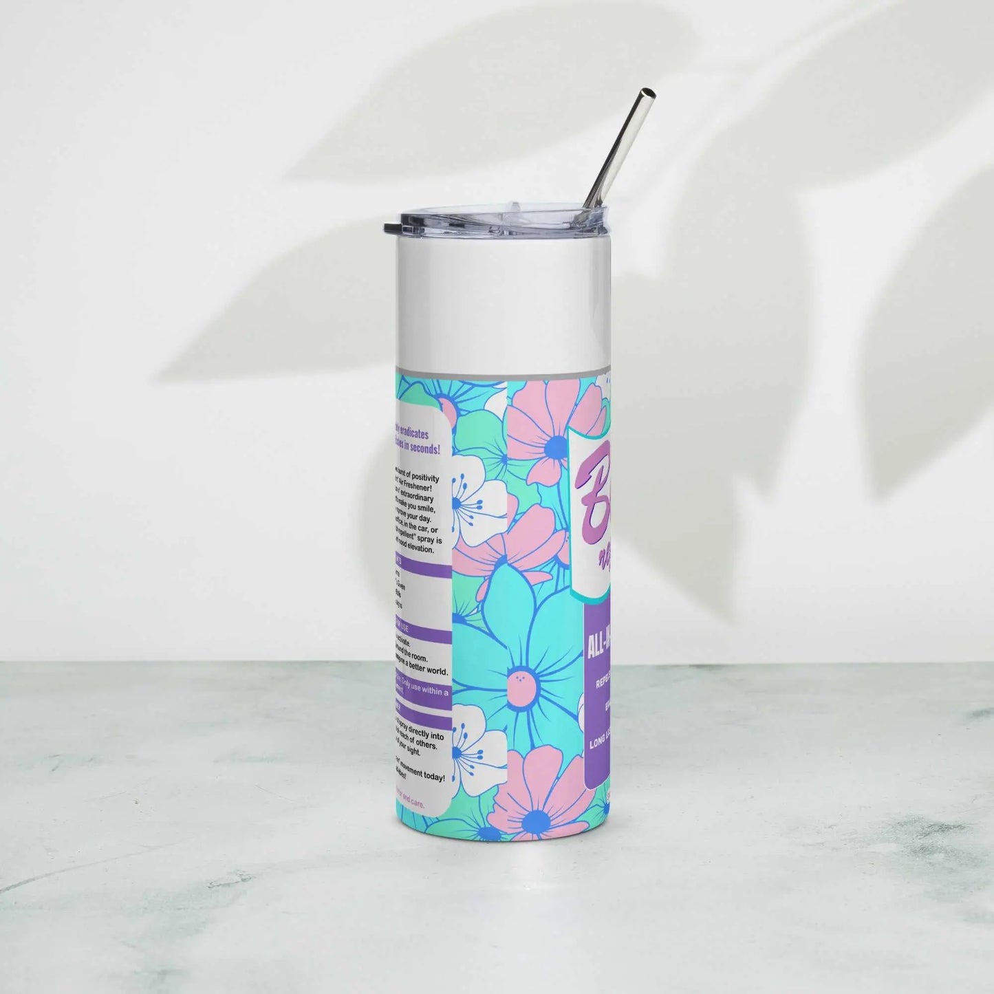 B*TCH SPRAY Stainless steel tumbler GOOD Vibrations