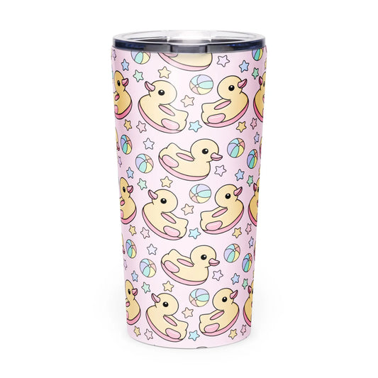 Tapered stainless steel tumbler Good Vibrations